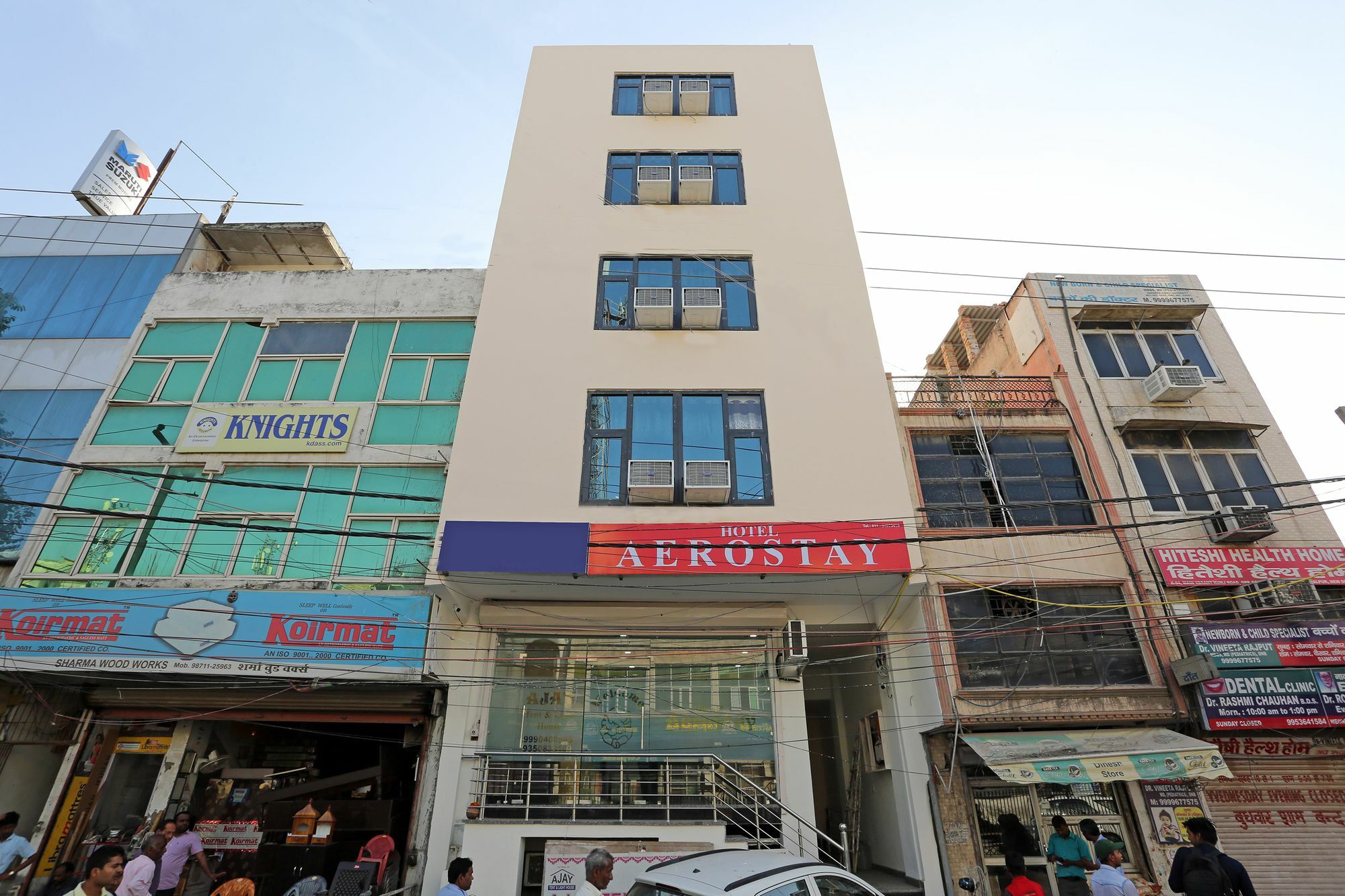 Hotel Aero Stay Nowe Delhi Zewnętrze zdjęcie