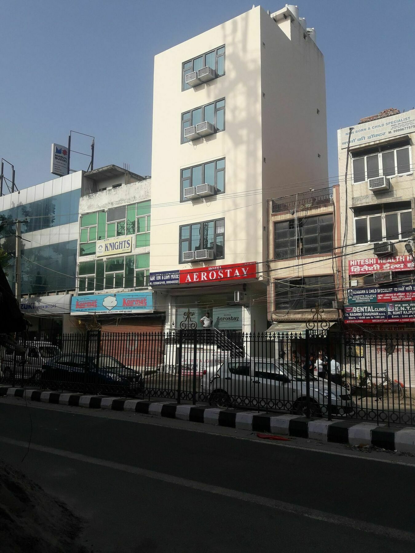 Hotel Aero Stay Nowe Delhi Zewnętrze zdjęcie